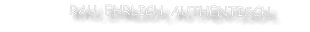 RAU, EHRLICH, AUTHENTISCH.